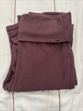 Fabletics Yitty fold over ribbed pants